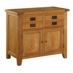 Original Country Small Oak Buffet Table