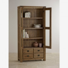 YORK SOLID OAK DISPLAY UNIT