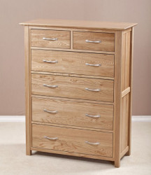 Cambridge Solid OAK 2+4 Drawers