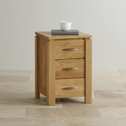 Osaka 3 Drawers Bedside Table