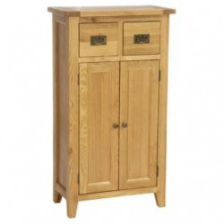 Original Country Oak Shoe Cabinet