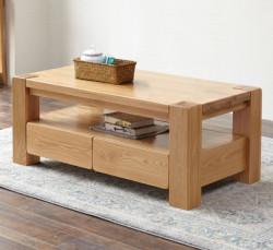 Cuba Oak Large Coffee Table