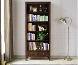 Washington Solid Oak Large Bookcase