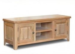 Original Country Oak Entertainment Unit