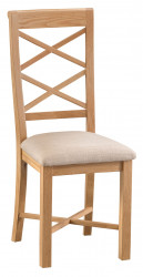 Riverhead Double Cross Back Padded Chair